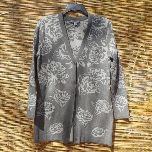 Isaac Mizrahi Live Long cardigan Size Small. - Picture 1 of 6